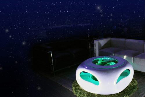 グッドアクアリウムデザイン賞バーズアイ水槽「宙SORA」UFO95